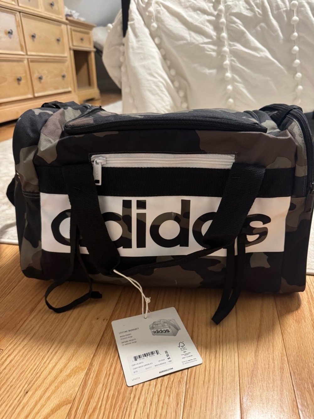 Adidas Unisex Court Lite Duffel Bag